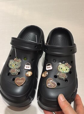 丰润家品牌实体店同款同质加厚高弹eva洞洞鞋外穿花园鞋包头
