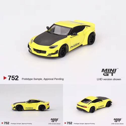 现货 MINIGT 752 1:64 日产 Nissan Z Pandem  合金车模 - 封面