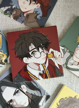 哈利波特魔法觉醒原创陶瓷杯垫