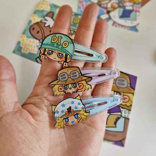 jojo的奇妙冒险同人发夹