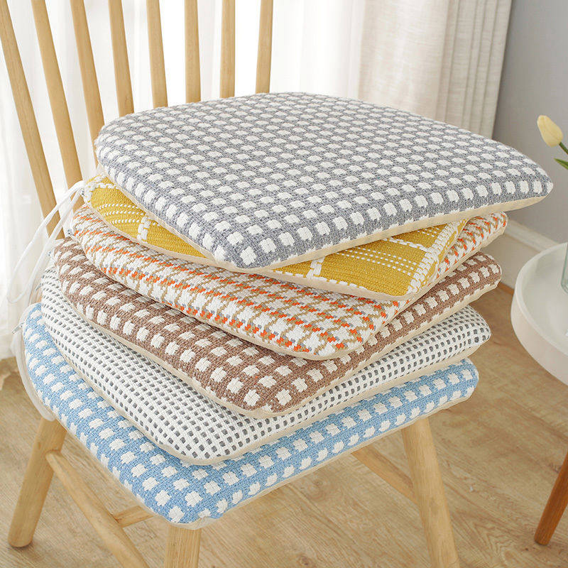棉线椅子垫北欧防滑家用餐桌椅垫坐垫子客厅实木凳子屁股座垫屁垫,居家布艺,椅垫,淘宝优惠券,粉丝福利购,淘宝优惠卷