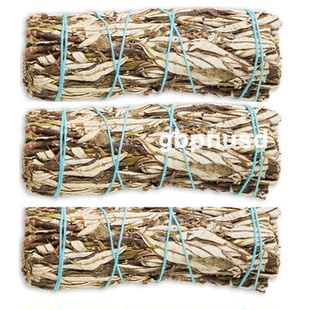 三捆袋装 美国加州进口 北美冬青圣耶巴草 香薰叶捆 Santa Yerba