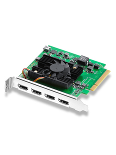 BMD DeckLink Quad HDMI Recorder 4K 采集卡四路HDMI切换台输入