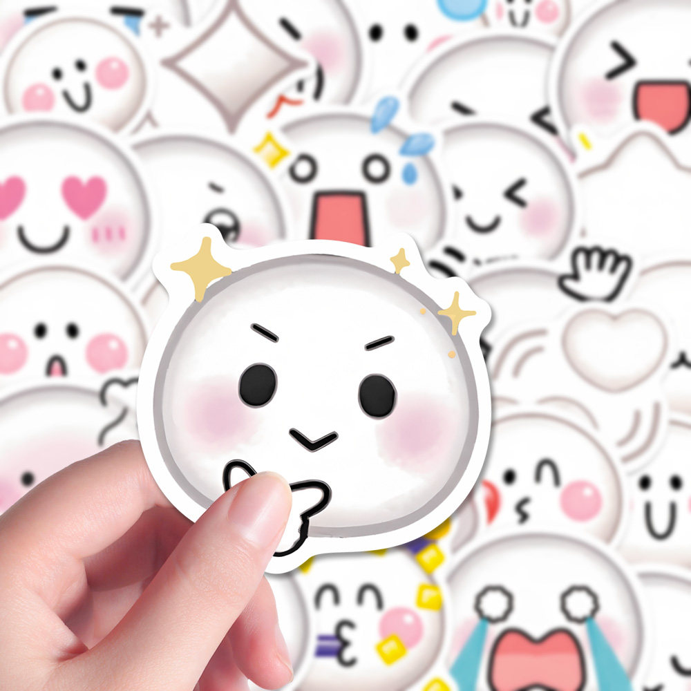 160张奶香小馒头表情包贴纸创意卡通emoji可爱表情diy装饰贴画,文具电教/文化用品/商务用品,贴纸/立体贴纸,淘宝优惠券,粉丝福利购,淘宝优惠卷