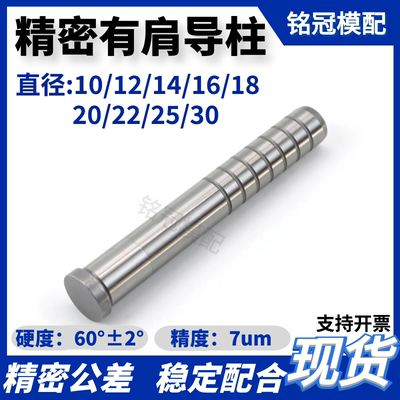 精密有肩直导柱D10-30公差小20CR