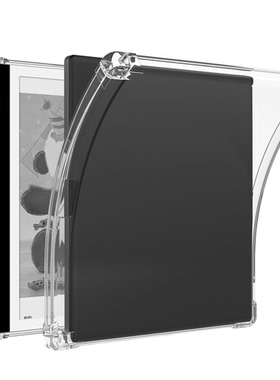 适用Bigme B751电子书保护壳7寸带笔槽透明TPU软壳大我气囊防摔套