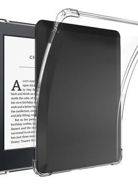 K7适用亚马逊Kindle 499电子书保护套四角气囊 WP63GW防摔透明软壳Kindle 7th全包简约纯色后壳7寸12th 6寸