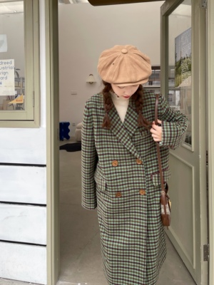 taobao agent Suit, trench coat, Japanese jacket, woolen coat, increased thickness