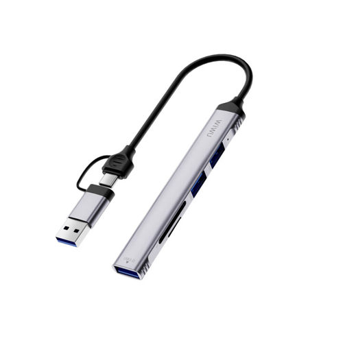 USB3.0五合一高速4口集线器