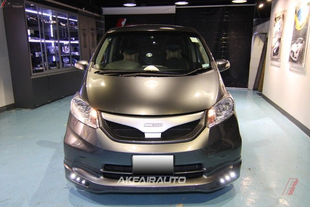 12-14本田Freed无限款包围改装Honda Freed GB3头唇尾唇中网 尾翼