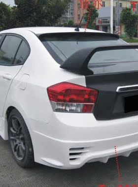 TOPMIX 本田锋范尾翼顶翼 09-14锋范改装定风翼后挡玻璃顶翼