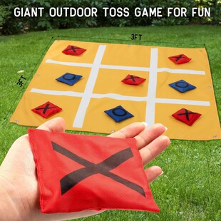 跨境Bean Bag Throwing Game户外游戏用品亲子互动豆袋投掷游戏