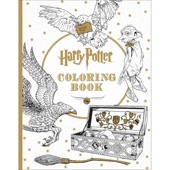 coloring potter book奇趣魔幻涂色书涂鸦本 哈利波特harry 英文版