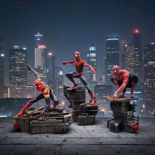 影视动漫周边雕像桌搭摆件复仇者联盟蜘蛛侠三款GK手办潮玩装饰品