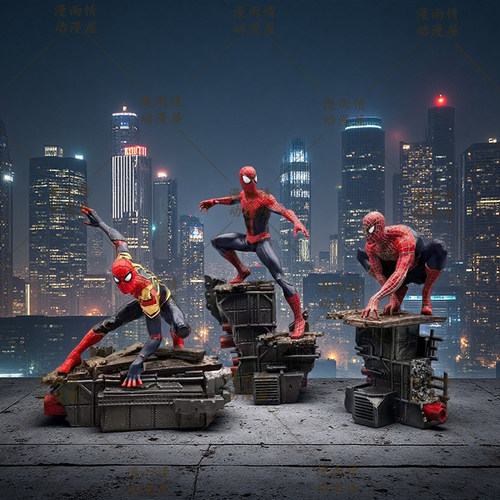 影视动漫周边雕像桌搭摆件复仇者联盟蜘蛛侠三款GK手办潮玩装饰品