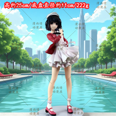 路人女主的养成方法加藤惠纪念版GK手办二次元美少女机箱桌面摆件