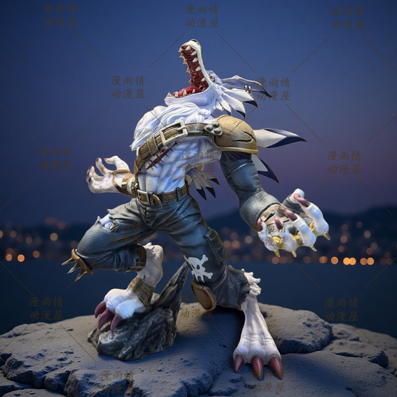 数码兽大冒险兽人狼人加鲁鲁兽GK手办公仔二次元动漫周边潮玩礼物