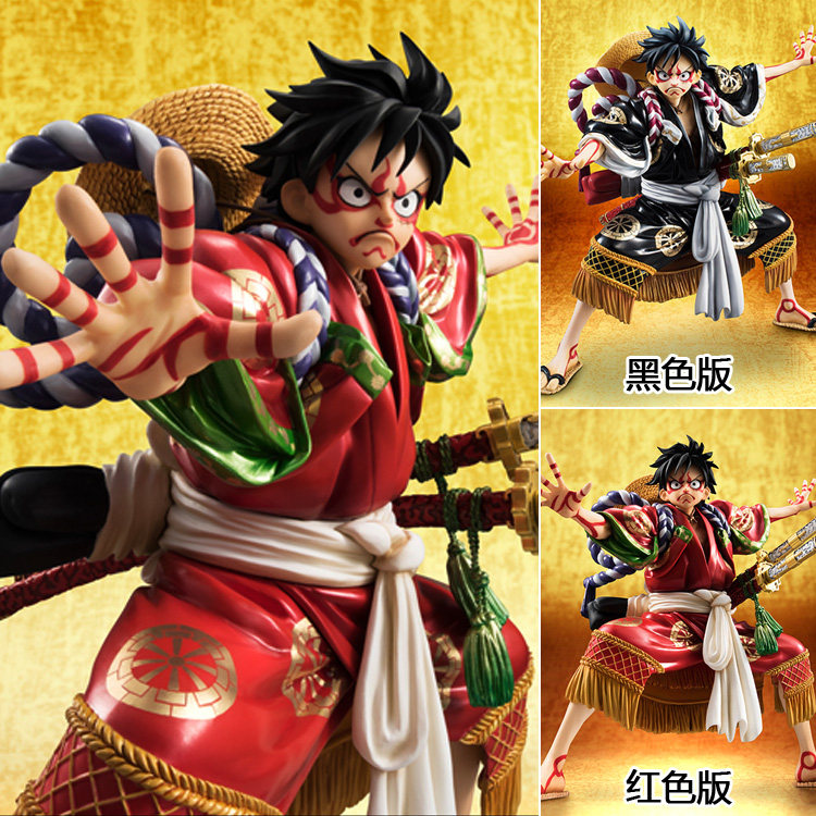 onepiece Garage Kit Megahouse Kabuki road fly POP Monkey D Luffy black gules Model ornamentsin the Play mode/Anime/Periphery/cos/Board games , Hand to do/Toy/Dolls/BJD/Soldier , Piece hand to do Area  category - from Buy2taobao.com to provide professional Taobao agent buy service