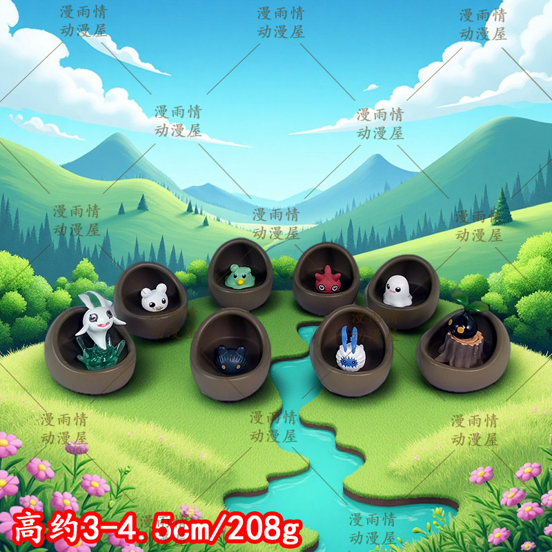 数码宝贝初代幼年期套装无限大幼年期手办公仔口袋妖怪二次元潮玩图片