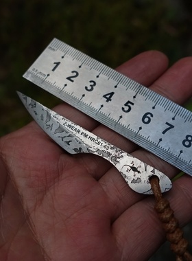 Zapp Tooling高硬度随身迷你切割小刀Z-WEAR粉末钢户外BC野营装备