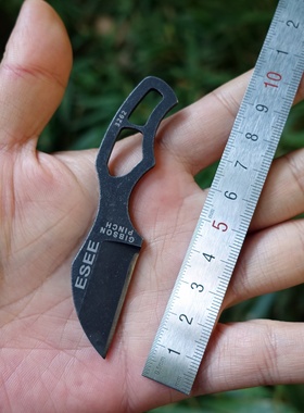 美国原装ESEE蚂蚁系列户外BC露营高硬度便携迷你生存切割工具小刀