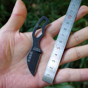 美国原装ESEE蚂蚁系列户外BC露营高硬度便携迷你生存切割工具小刀