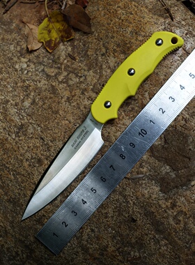 日本原装G·SAKAI户外BC野营垂钓便携锋利防锈耐用生存工具小直刀