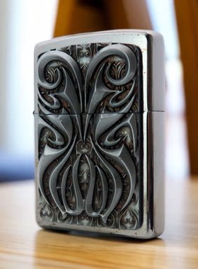ZIPPO/之宝打火机 灵异装饰 欧版 2003040 刀耕火种 OBJ1