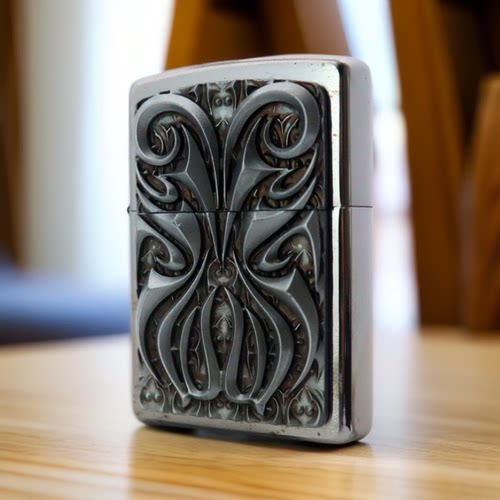 ZIPPO/之宝打火机 灵异装饰 欧版 2003040 刀耕火种 OBJ1