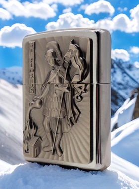 ZIPPO/之宝打火机 圣佛洛里安 欧版 2002003 刀耕火种 OBJ1