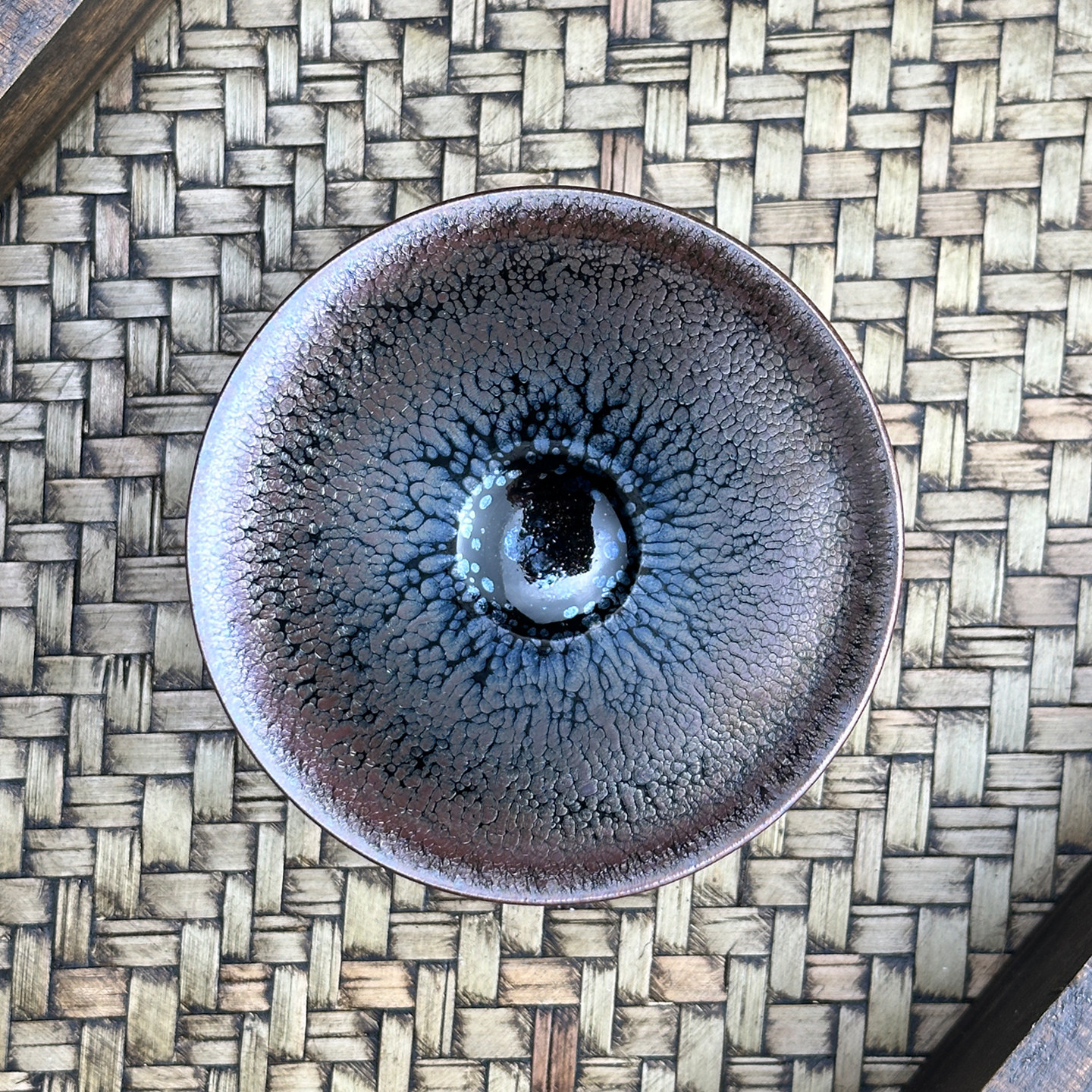 建盏斗笠杯主人杯女士专用茶杯图片