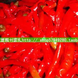 湖南湘西邵阳隆回特产妈妈自制老坛酸红辣椒泡菜农家土辣椒泡海椒