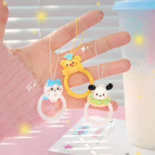 壳 手机挂绳指环扣 挂件防丢绳 链 短 u盘门禁卡挂饰吊坠挂坠相机