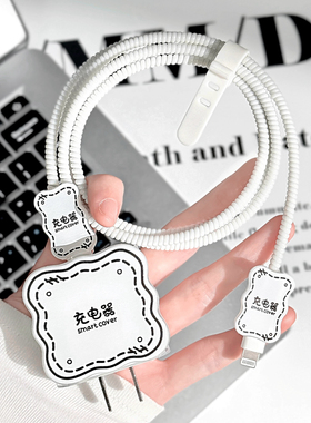 苹果丨数据线保护套13promax适用15充电器14手机iPhone壳30w/35w