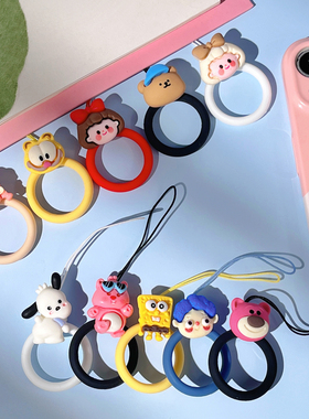 手机挂绳指环扣 挂件防丢绳/链/壳 挂饰吊坠挂坠相机u盘门禁卡 短