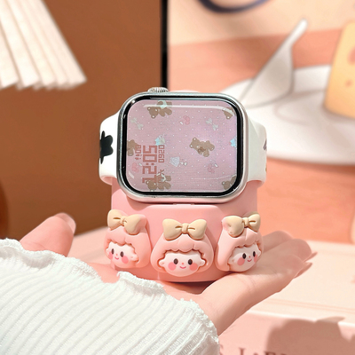 适用iwatch苹果手表支架ultra可爱applewatch充电底座/座/器s10