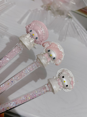 妤崽自制三丽鸥笔刀kitty美乐蒂库洛米流沙笔刀刻刀手账笔刀
