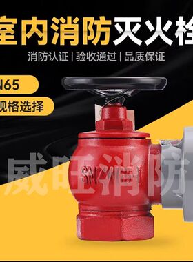 室内消火栓头3C三铜旋转减压稳压消防水带阀门消防栓水龙头SNZW65