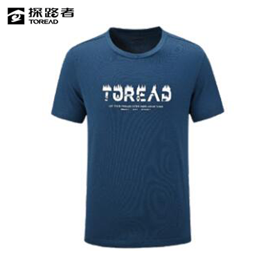 探路者短袖春夏新款男式舒适透气T恤TAJJAM81541