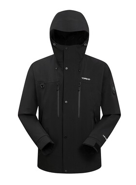 探路者套绒冲锋衣男女25秋冬新户外三合一可拆卸外套TAWWBN90808