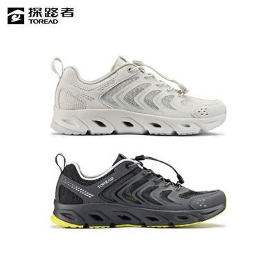探路者溯溪鞋男 春夏新款情侣款透气涉水鞋TFEEAM81311/82311