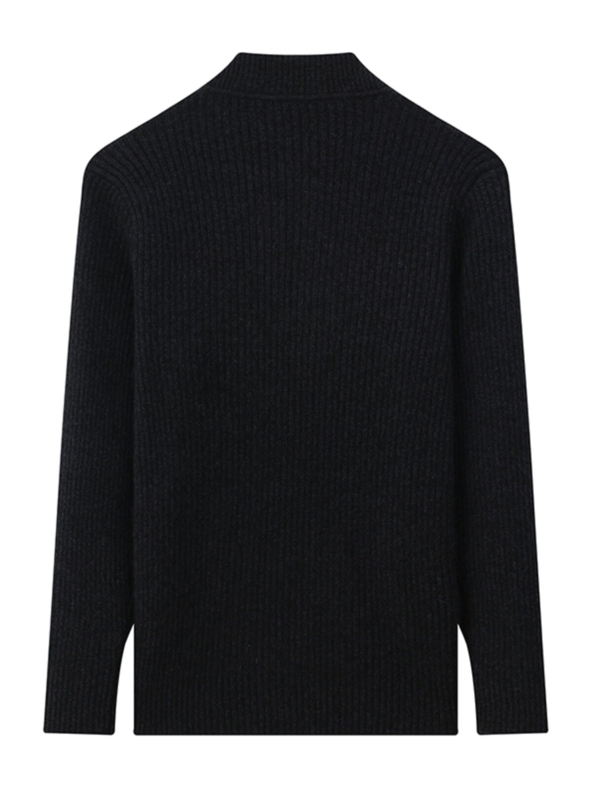 새로운 가을 겨울 100% 순수 캐시미어 스웨터 남성 카디건 지퍼 캐주얼 재킷 중년 및 노인 아빠 니트 스웨터