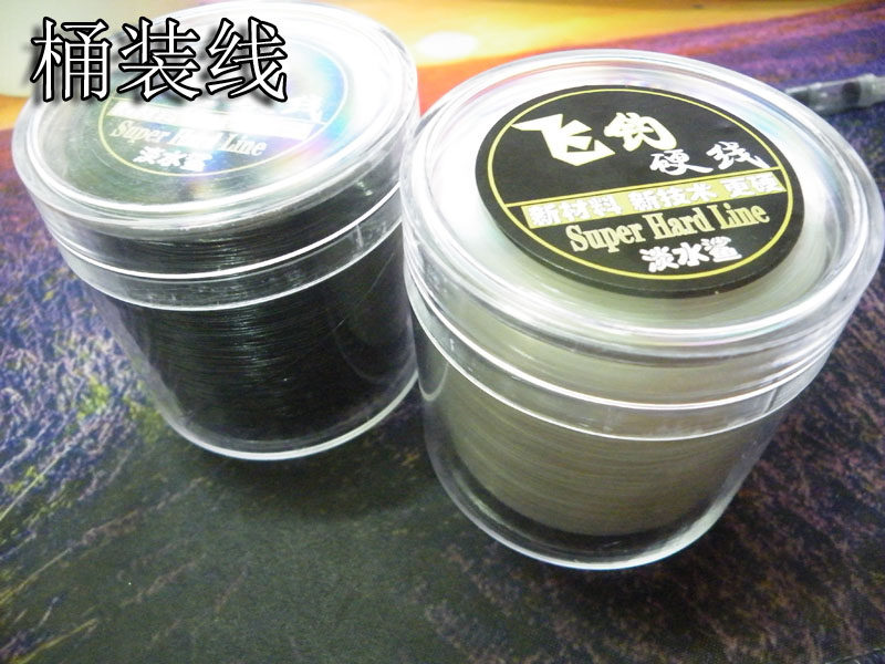淡水鲨【拴钩线-硬】倒刺鱼钩