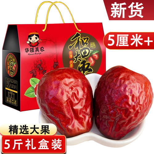 精选六星特产5斤袋装和田大枣枣