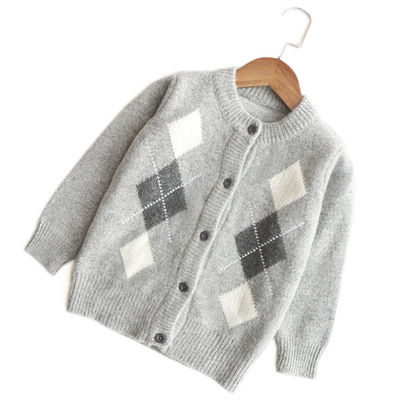 长袖男童秋冬装洋气韩版开衫