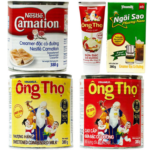 越南寿星公雀巢全脂炼乳伴侣蘸料