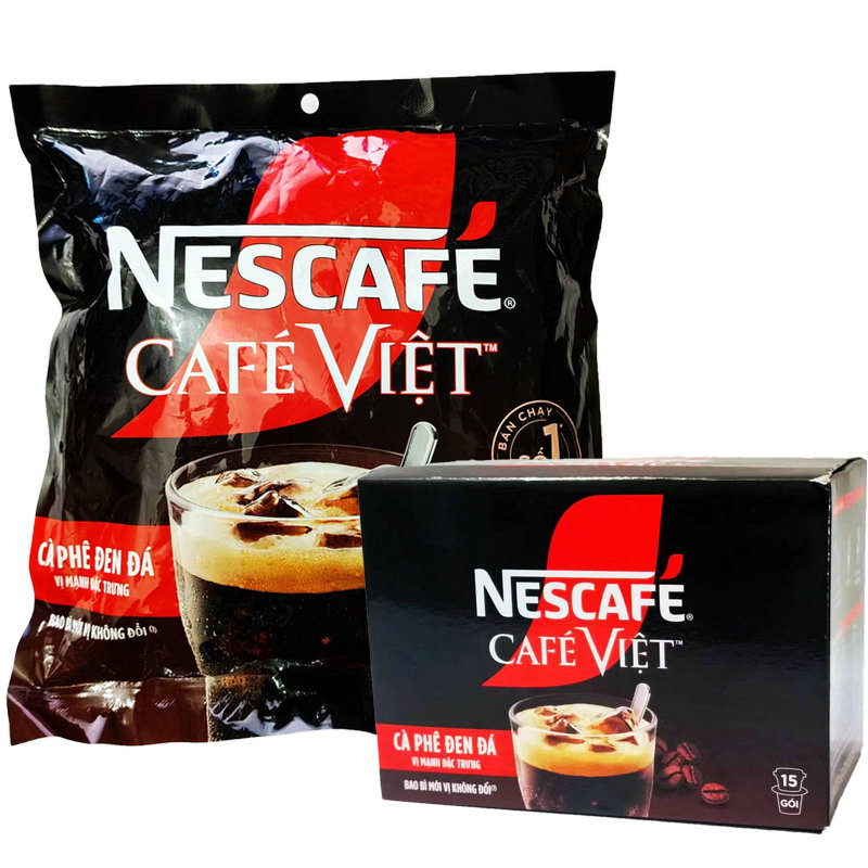 雀巢越南速溶黑咖啡提神二合一