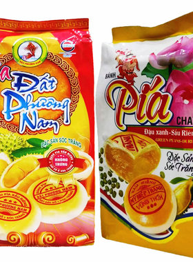 越南原装进口榴莲饼400克Pia传统糕点心零食小吃休闲食品营养早餐