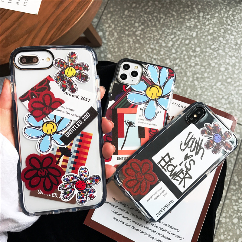权志龙手机壳苹果11明星同款ins风透明潮牌冬天iphone7plus软壳