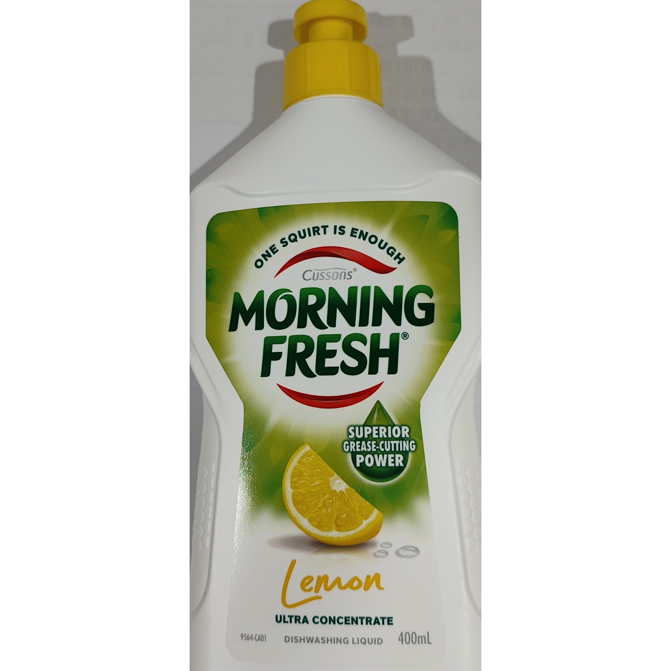 澳洲进口Morning FreshMF柠檬味超级浓缩洗洁精400ml去油护手果蔬